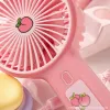 Cartoon Mini handheld fan 145849928 Application Scenario